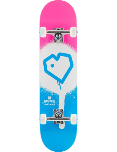 Komplette Blueprint Spray Heart V2 Komplet Skateboard 549,00 kr.