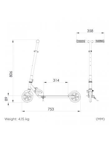 Justerbare STIGA Løbehjul Cruise 145-S - Pink 499,00 kr.