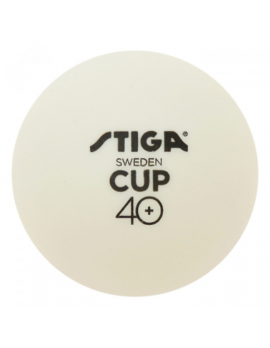 Bordtennis bolde Stiga Cup Bordtennisbolde - 6 pak 59,00 kr.