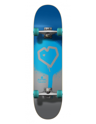 Komplette Blueprint Spray Heart V2 Komplet Skateboard 549,00 kr.