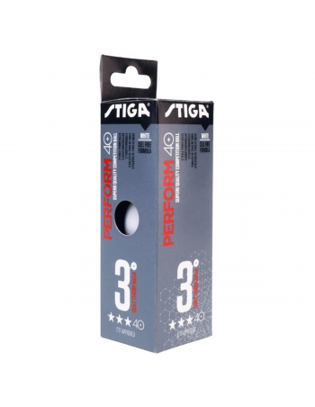 Bordtennis bolde Stiga Perform Bordtennisbolde 3-pak 49,00 kr.