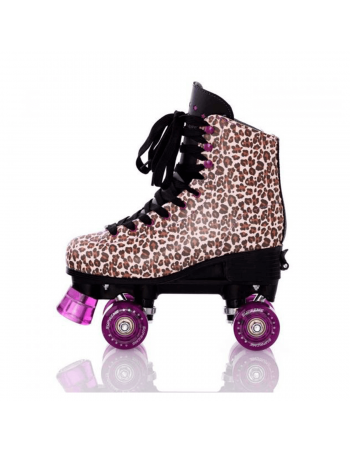 Børn Supreme Rollers Del Ray Justerbare Side-by-side rulleskøjter - Leopard 499,00 kr.