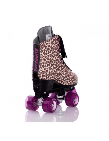 Børn Supreme Rollers Del Ray Justerbare Side-by-side rulleskøjter - Leopard 499,00 kr.