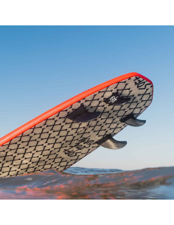 Tilbehør Softdog Futures Soft Top Fin - Quad Four 4 stk 369,00 kr.