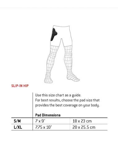 Crash pants G-Form Slip-In Hip Protector Sæt 295,00 kr.