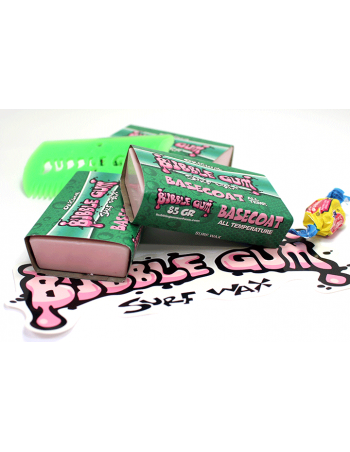 Forside Bubble Gum - Green Surf Wax Basecoat All Temperatures - Pris Pr Stk Fra 25,- 29,00 kr.