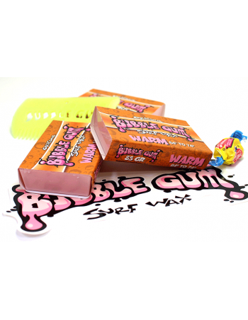 Forside Bubble Gum - Orange Surf Wax Warm 18-23„ƒ - Pris Pr Stk Fra 25,- 29,00 kr.