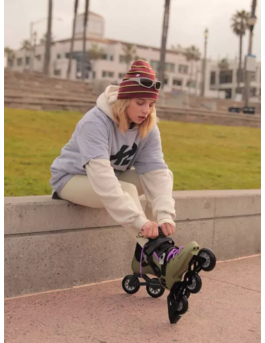 K2 SURGE 100 INLINE FREESKATE RULLESKØJTE