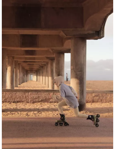 K2 SURGE 100 INLINE FREESKATE RULLESKØJTE