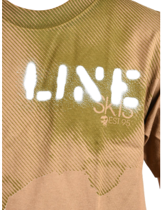 Line Stencil S/S TEE