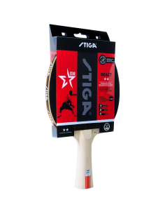 Stiga REACT 2-Star Bordtennisbat - 2 Stjerner