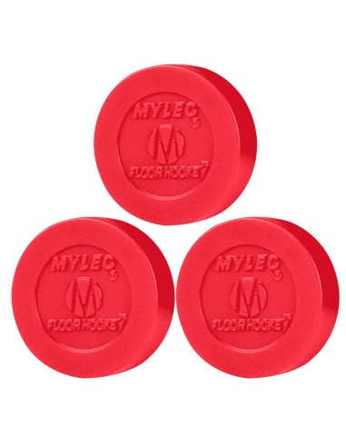Mylec Inline Floor Hockey Puck - 3 Pak