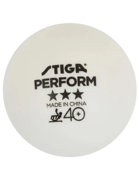 Stiga Perform 40+ 3-star ABS Bordtennisbolde - 6 pak