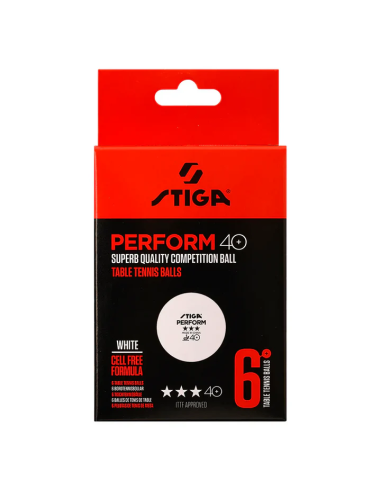 Stiga Perform 40+ 3-star ABS Bordtennisbolde -...