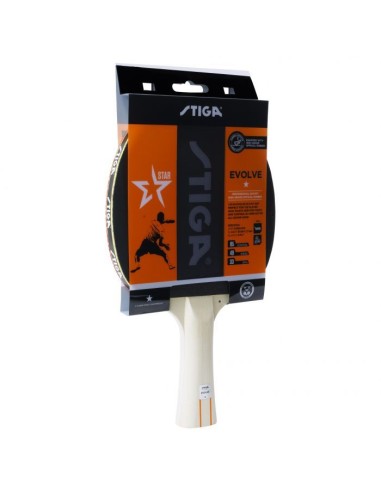 Stiga Evolve 1-Star Bordtennisbat - 1 Stjerner