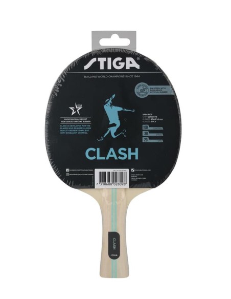Stiga Clash Hobby Bordtennisbat