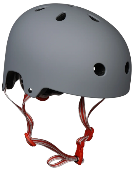 HangUp Justerbar Dual Certification Skate / Cykel Hjelm - Cool Gray
