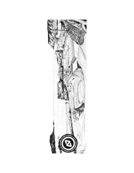Hydroponic Spot Series Skateboard Griptape