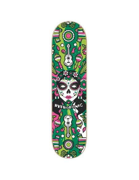 Hydroponic Mexican Skull 2.0 Skateboard Deck