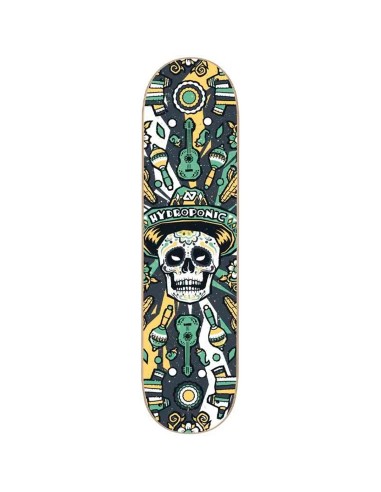 Hydroponic Mexican Skull 2.0 Skateboard Deck