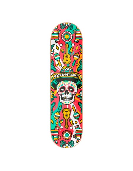 Hydroponic Mexican Skull 2.0 Skateboard Deck