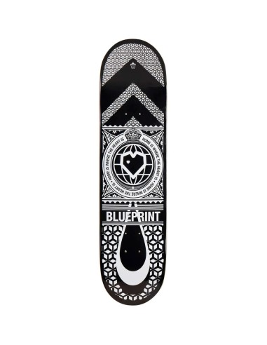 Blueprint Home Heart Skateboard Deck-399,00kr