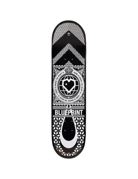 Blueprint Home Heart Skateboard Deck-399,00kr
