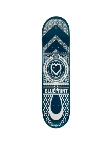 Blueprint Home Heart Skateboard Deck-399,00kr