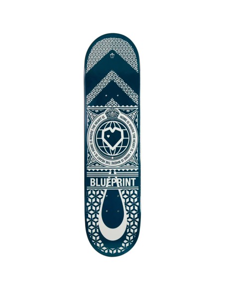 Blueprint Home Heart Skateboard Deck-399,00kr