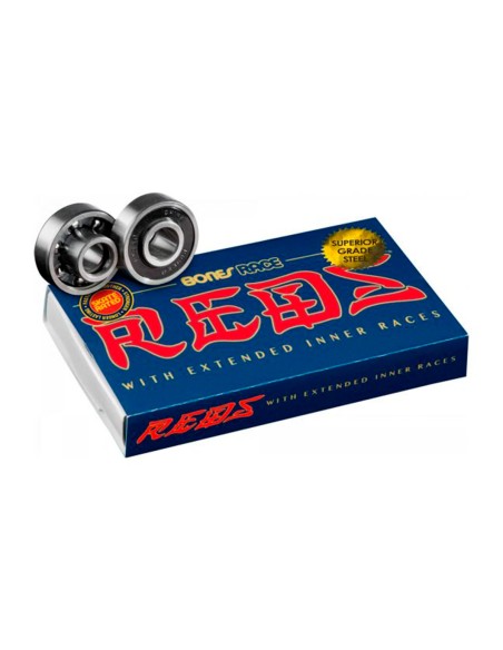 Bones Race Reds Bearings 8-pack