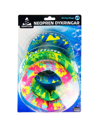 SportMe Dykkeringe 3-pak