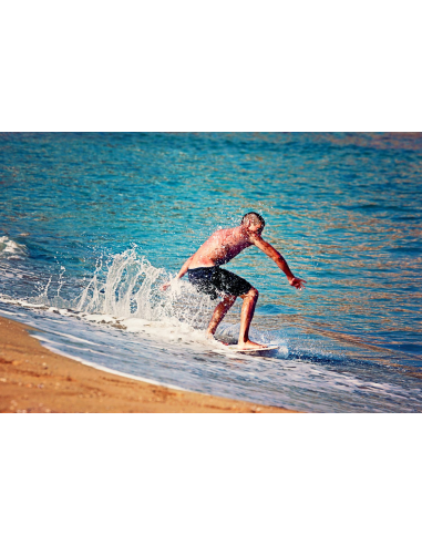 SKIM ONE MONSTERAZ 39 Wood Skimboard - Opal /...