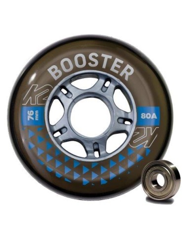 K2 BOOSTER Inliner Hjul/Lejer 8-Pak /ILQ 5 - 76mm
