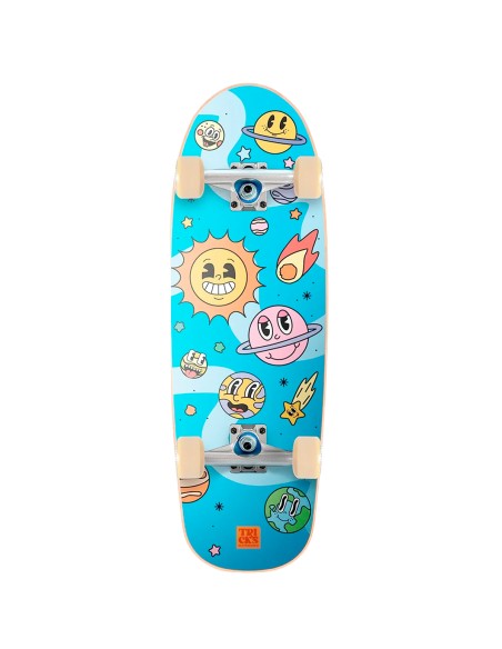 Tricks Cosmic Soft Top Komplet Skateboard - 799,00 kr
