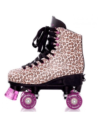 Børn Supreme Rollers Del Ray Justerbare Side-by-side rulleskøjter - Leopard 499,00 kr.