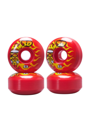 Speed Demons Characters 99A Skateboard Hjul 4-Pak