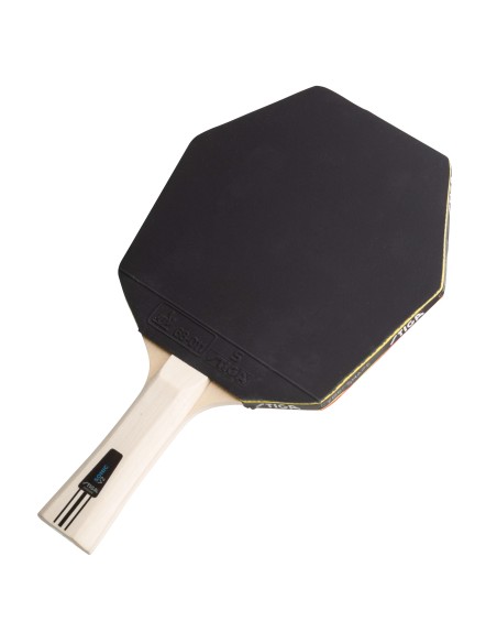 STIGA SET SONIC V2 Cybershape 2 Stk Bordtennis Bat + 3 Bolde