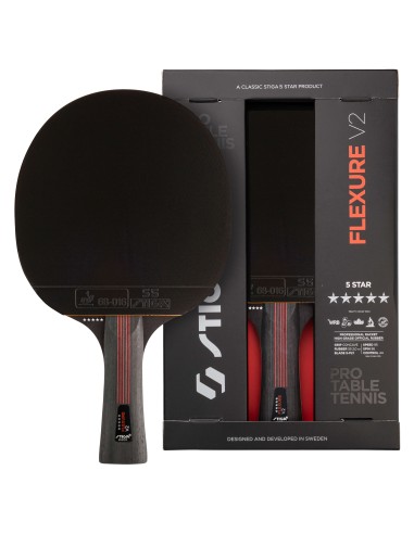 STIGA FLEXURE V2 5-Star Bordtennisbat - 5 Stjerner