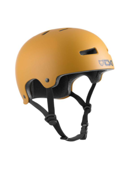 TSG Evolution Skate Hjelm -  Satin Yellow Ochre