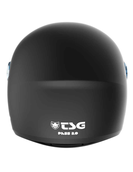 TSG Pass 2.0 Downhill Hjelm + Bonus Visor - Mat Sort