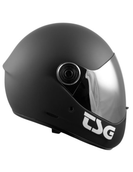 TSG Pass Pro Downhill Hjelm + Bonus Visor - Mat Sort