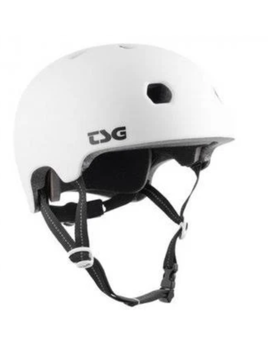 TSG Meta Letvægts Skate Hjelm - Satin Hvid