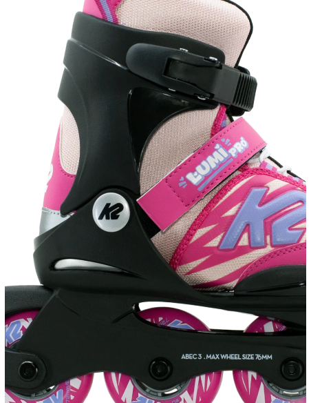 K2 Lumi Pro Justerbar Inline Rulleskøjte - Pige