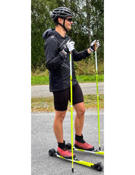 SkiGo 50% Carbon 2.0 BOA Rulleski Stave