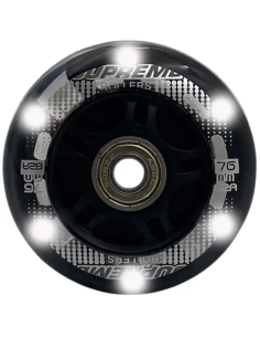 Supreme Rollers Inliner Hjul med LED Lys - 4 stk pakke