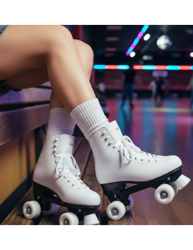 Roces RC1 Side-by-Side Rulleskøjter - Hvid