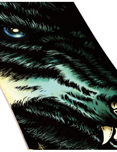 Streetsurfing Drop 39 Longboard Wolf