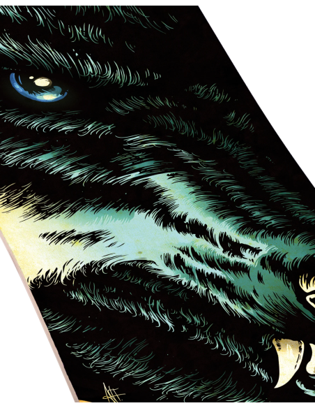 Streetsurfing Drop 39 Longboard Wolf