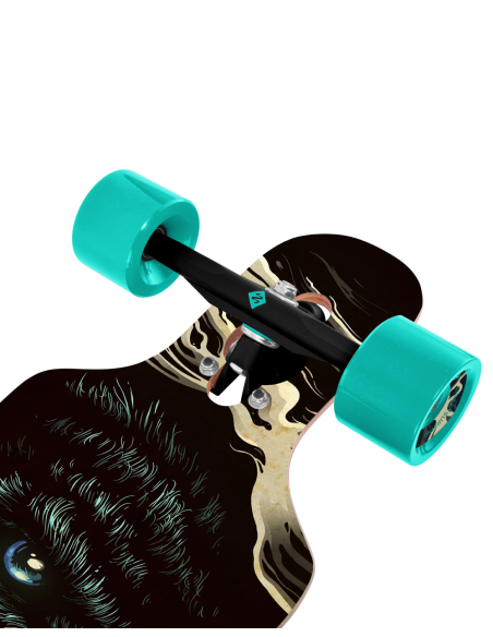 Streetsurfing Drop 39 Longboard Wolf