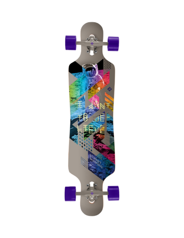 Streetsurfing Drop 39 Longboard 'I Want To...